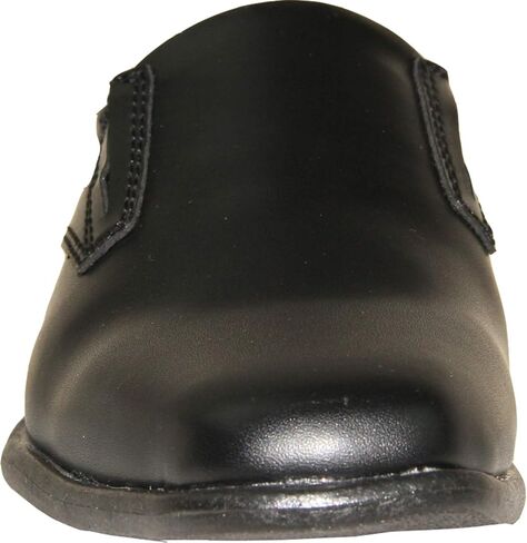 VANGELO Boy Kid Dress Shoe Oxford Lace Up Loafer Slip On Tuxedo Shoes for Prom, Uniform, Wedding Formal Events Size from Toddler to Big Kid in Kuwait
