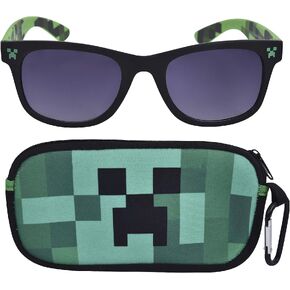 Minecraft Kids Sunglasses with Kids Glasses Case, Protective Toddler Sunglasses in Saudi Arabia