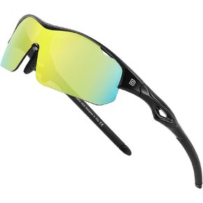 DUCO Sports Youth Baseball Sunglasses for Kids Unbreakable TR90 Frame Lightweight Sun Glasses for Boys and Girls DK261