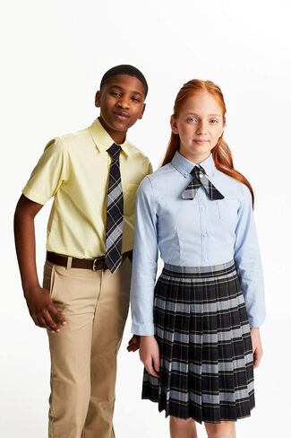 French Toast Boys' Adjustable Plaid Tie in Kuwait