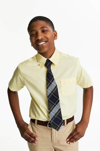 French Toast Boys' Adjustable Plaid Tie in Kuwait