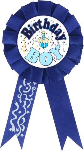 دبابيس شارة من قماش الساتان لعيد ميلاد الاولاد، وردة عيد ميلاد الاطفال، ازرار بروش لتزيين حفلات اعياد الميلاد للاولاد in Kuwait