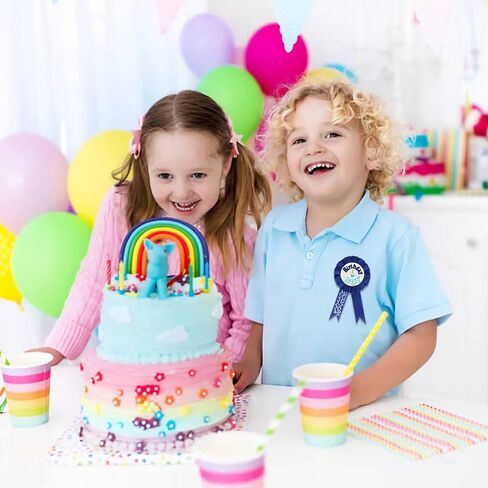 دبابيس شارة من قماش الساتان لعيد ميلاد الاولاد، وردة عيد ميلاد الاطفال، ازرار بروش لتزيين حفلات اعياد الميلاد للاولاد in Kuwait