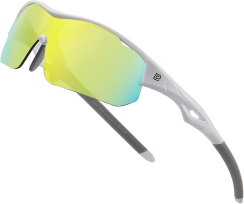 DUCO Sports Youth Baseball Sunglasses for Kids Unbreakable TR90 Frame Lightweight Sun Glasses for Boys and Girls DK261 in Kuwait