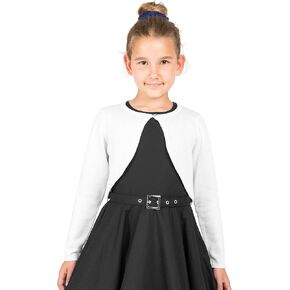 BlackButterfly Kids Long Sleeve Sparkle Cardigan Childrens Girls Shrug