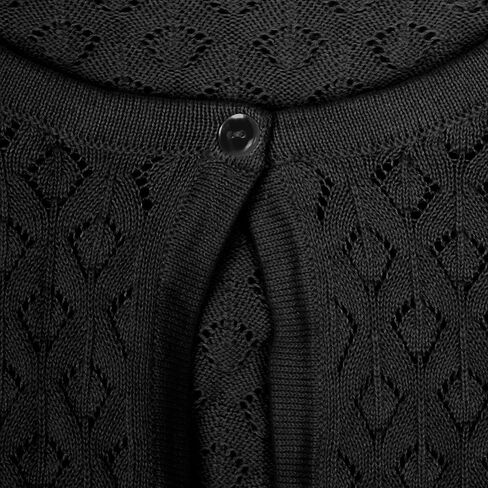 BOLEROSE Girls Long Sleeve Pointelle Knit Childrens Kids Bolero Shrug in Kuwait