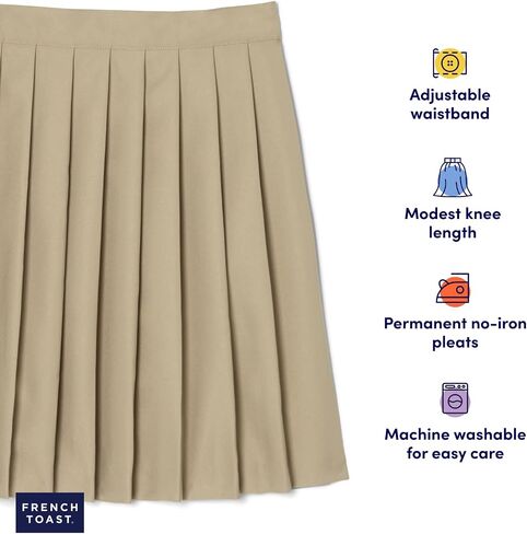 تنورة فرينش توست للبنات, 100% بوليستر, One Size in Kuwait