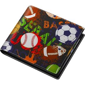 Teen Boys Cool Wallet Funny Leather Wallets Credit Id Card Cash Holder Black Rfid Blocking Zipper Cute Kawaii Aesthetic Wallets With Coin Pocket Id Window For Teen Boy Male Youth Guys Men Teenager in Saudi Arabia
