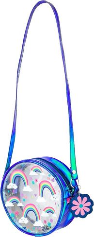 Stephen Joseph unisex child Iridescent Crossbody Purse, Rainbow Coin Purse, Rainbow, One Size US in Saudi Arabia