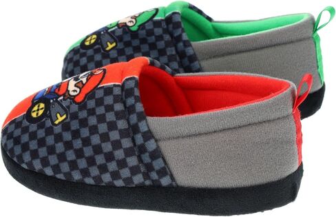 Super Mario Slippers for Kids, Mario and Luigi Nintendo Slippers,Slip-On Slipper in Saudi Arabia
