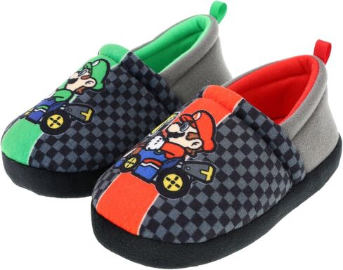 Super Mario Slippers for Kids, Mario and Luigi Nintendo Slippers,Slip-On Slipper in Saudi Arabia
