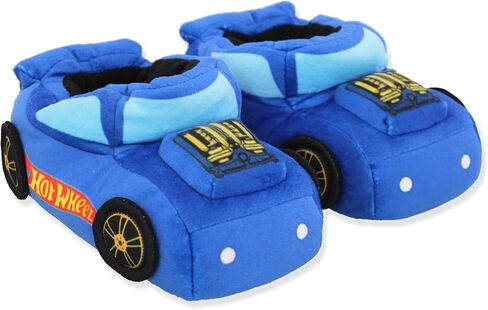 Hot Wheels Racecar Shaped 3D Novelty Toddler and Boys Plush Slippers in Saudi Arabia