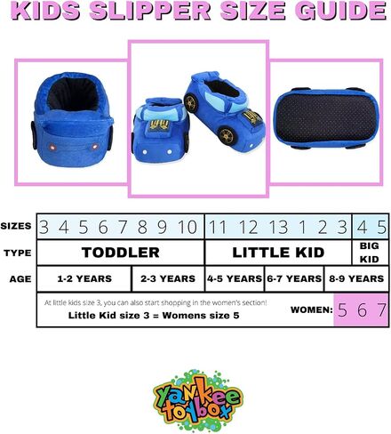 Hot Wheels Racecar Shaped 3D Novelty Toddler and Boys Plush Slippers in Saudi Arabia