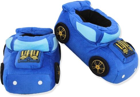 Hot Wheels Racecar Shaped 3D Novelty Toddler and Boys Plush Slippers in Saudi Arabia