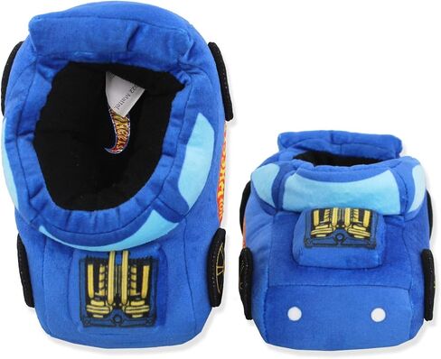 Hot Wheels Racecar Shaped 3D Novelty Toddler and Boys Plush Slippers in Saudi Arabia
