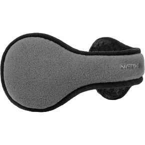 Metog Unisex Foldable Ear Warmers Polar Fleece/kints Winter EarMuffs