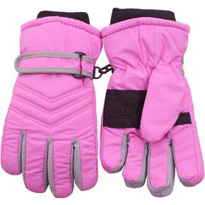 kimmyku Kid's Boy Girl Fleece Winter Gloves Mittens Non Slip Riding Driving Hiking Ski Sports