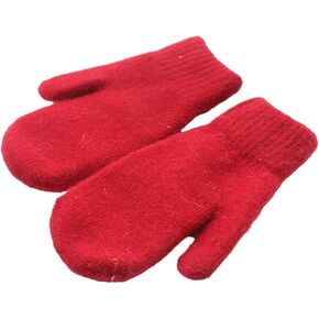 Chickle Adult Kids Winter Warm Thick Knitted Mitten Cashmere Mitten in Saudi Arabia