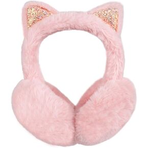 Surblue لطيف الحيوان غطاء للأذنين الشتاء الدافئة في الهواء الطلق الأذن يغطي عقال الفراء Earwarmer