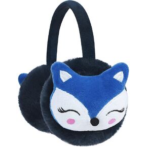 أطفال الشتاء الأذن يفشل لينة غامض الصوف الدافئة غطاء للأذنين لطيف الثعلب في الهواء الطلق تدفئة الأذن للطفل بنين بنات 6-14 سنة in Kuwait