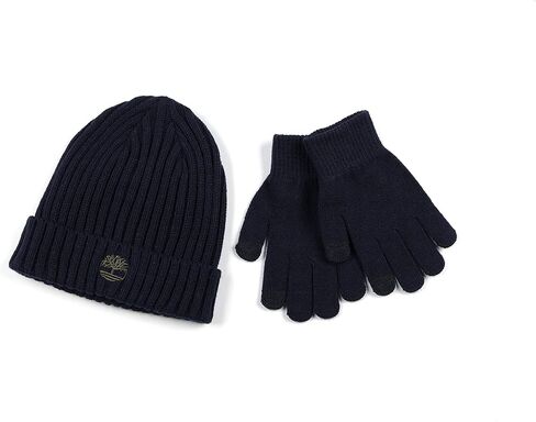 Timberland boys Cuffed Hat & Magic Glove Gift Set in Saudi Arabia