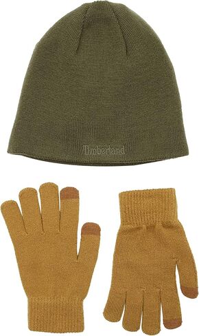 Timberland boys Cuffed Hat & Magic Glove Gift Set in Saudi Arabia