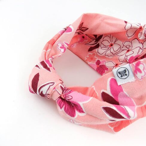 عصابة رأس معقودة من القطن العضوي متعددة الاستخدامات للنساء من HonestBaby، 5 عبوات Wild Thang Too، مقاس واحد أمريكي in Kuwait