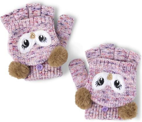 The Children's Place Girls' 2 Piece Set Winter Hat and Fingerless Kids Gloves in Saudi Arabia