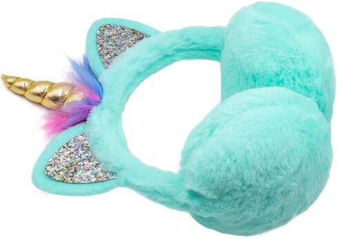 Ztl Unicorn Earmuffs for Girls Kids Women Soft Plush Ear Warmers Winter Ear Muffs in Kuwait
