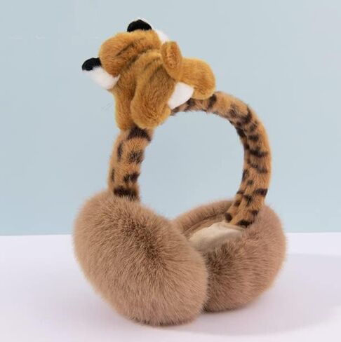 أطفال بنين بنات لطيف الشتاء الحيوان Earmuff الرياضة الأذن يفشل فو الفراء تزلج الثلوج الأذن دفئا الدراجة يندبروف غطاء للأذن الأذن دفئا in Saudi Arabia