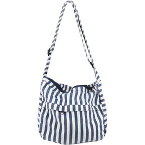 Canvas Casual Messenger Bag Hobo Crossbody Bag Canvas Shouder Tote Handbag for Women and Men