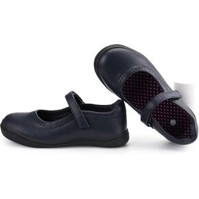 JABASIC Girls Mary Jane Flats School Uniform Dress Shoes