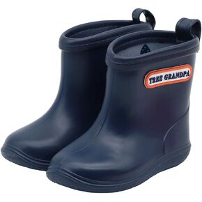 Toddler Rain Boots Baby Rain Boots Short rain boots for toddler Easy-on Lightweight and Waterproof