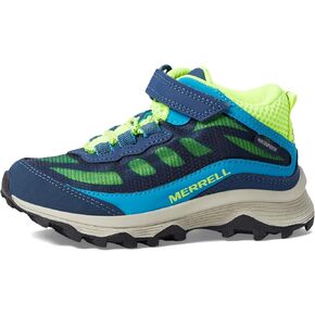 حذاء Merrell للجنسين للأطفال Moab Speed ​​Mid بديل مقاوم للماء للمشي لمسافات طويلة