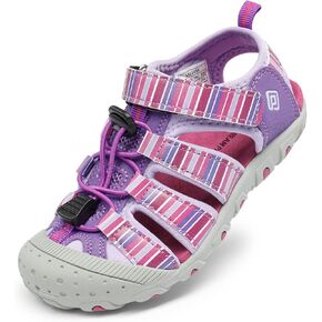 DREAM PAIRS Boys Girls Closed-Toe Outdoor Summer Sport Sandals(Toddler/Little Kid/Big Kid)