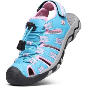 DREAM PAIRS Boys & Girls Toddler/Little Kid/Big Kid 160912-K Outdoor Summer Sandals