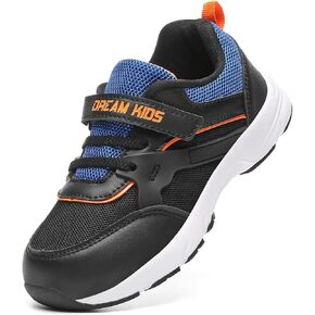 Toddler/Little Kids Breathable Walking Shoes with Dual Hook and Loops Lightweight Boys Girls Running Sneakers in Saudi Arabia