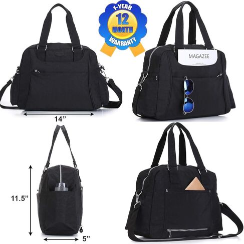 Nylon Travel Tote Cross-body Carry On Bag with shoulder strap in Saudi Arabia