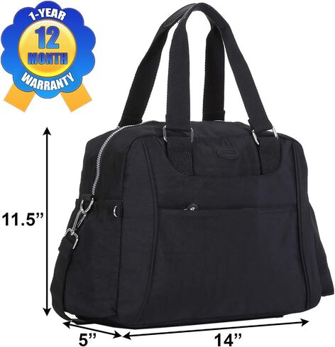 Nylon Travel Tote Cross-body Carry On Bag with shoulder strap in Saudi Arabia