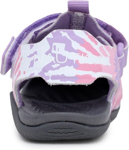 Nautica Kids Sport Sandals Casual Closed-Toe Outdoor Summer Water Shoe Pearl 3|Boy - Girl (Little Kid/Toddler) in Saudi Arabia