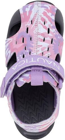 Nautica Kids Sport Sandals Casual Closed-Toe Outdoor Summer Water Shoe Pearl 3|Boy - Girl (Little Kid/Toddler) in Saudi Arabia