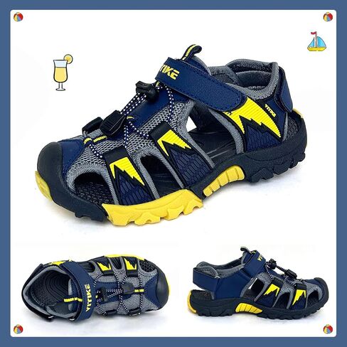 VITUOFLY Kids Sandals Boys Outdoor Hiking Sports Sandal Girls Pool Beach Shoes Summer Water Shoe Sneakers in Kuwait