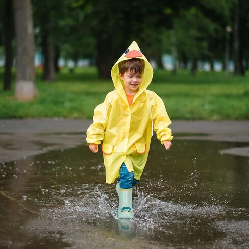 Toddler Kids Rain Boots Baby Rain Shoes Children Easy On Waterproof Boots for Boys and Girls in Kuwait