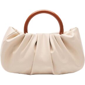 Verdusa Women's Ruched Small Handbag Clutch Purse Dumpling Pouch Bag in Kuwait