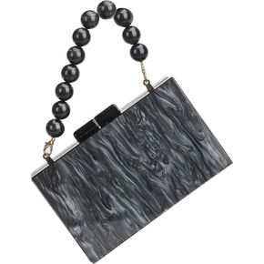 Menurra Acrylic Clutch Purse Marble Evening Bag Handbag for Women Wedding Prom Party Bride in Kuwait