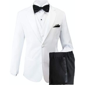 Spring Notion Big Boys' Modern Fit Tuxedo, No Tail in Saudi Arabia