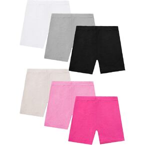 Resinta 6 Pack Dance Shorts Girls Bike Short Breathable and Safety 6 Color in Saudi Arabia
