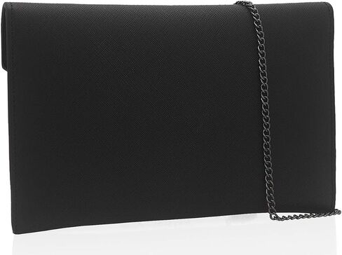 حقيبة يد نسائية من Dexmay بمقبض على شكل ظرف متوسطة الحجم من جلد سافيانو قابلة للطي in Kuwait