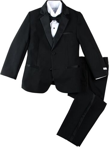 Spring Notion Big Boys' Modern Fit Tuxedo, No Tail in Kuwait