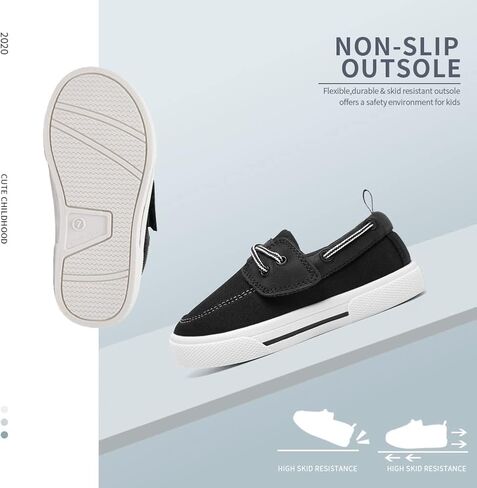 tombik Toddler Boys & Girls Boat Shoes Kids Canvas Sneakers (Toddler/Little Kid) in Saudi Arabia